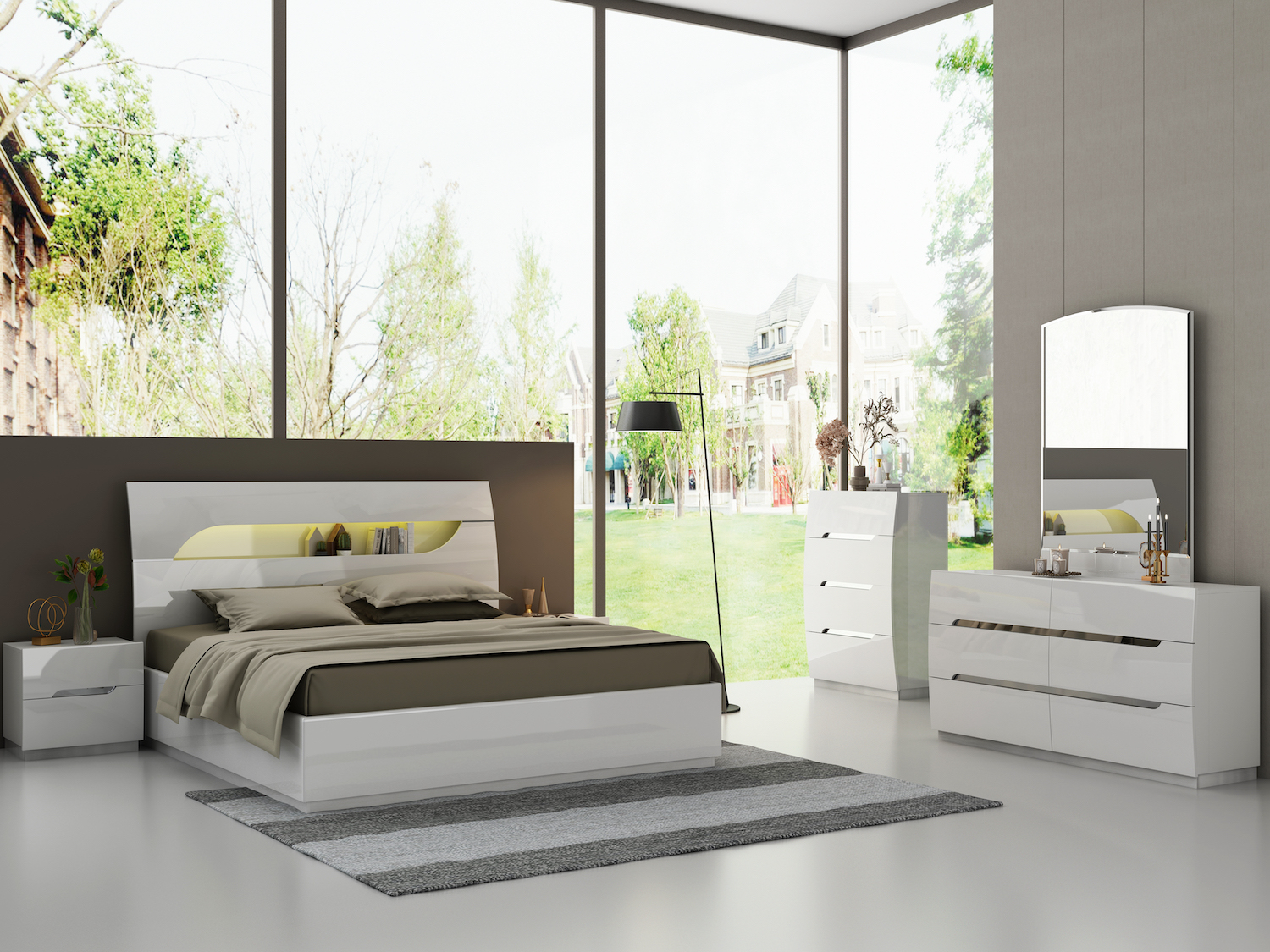 With Additional Night Stand