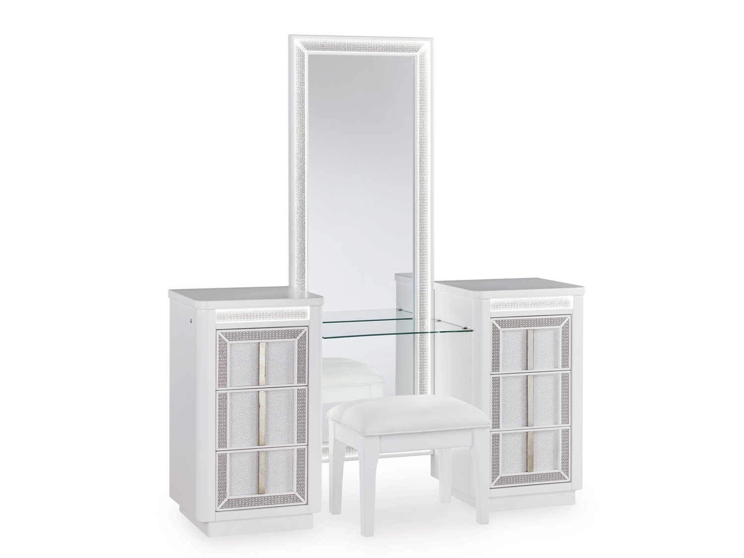 Chalanna 2 PC Vanity with Mirror by Ashley