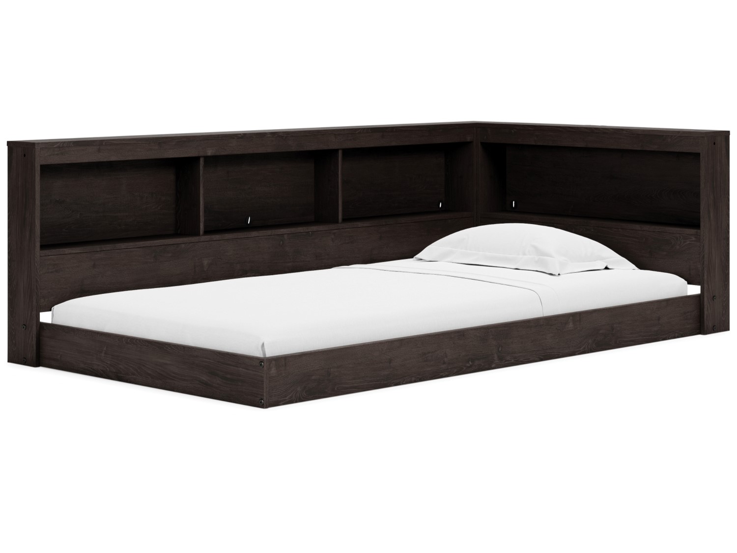 Piperton Twin Bookcase Storage Bed