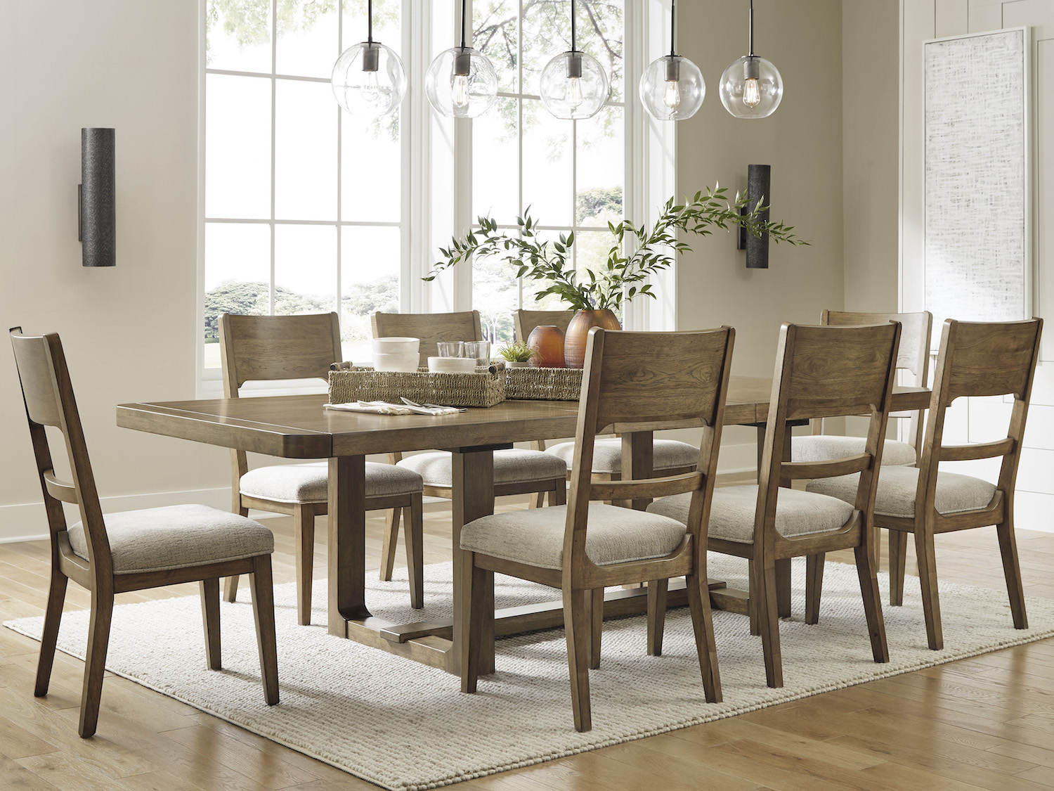 Cabalynn 6 PC Dining Room Set