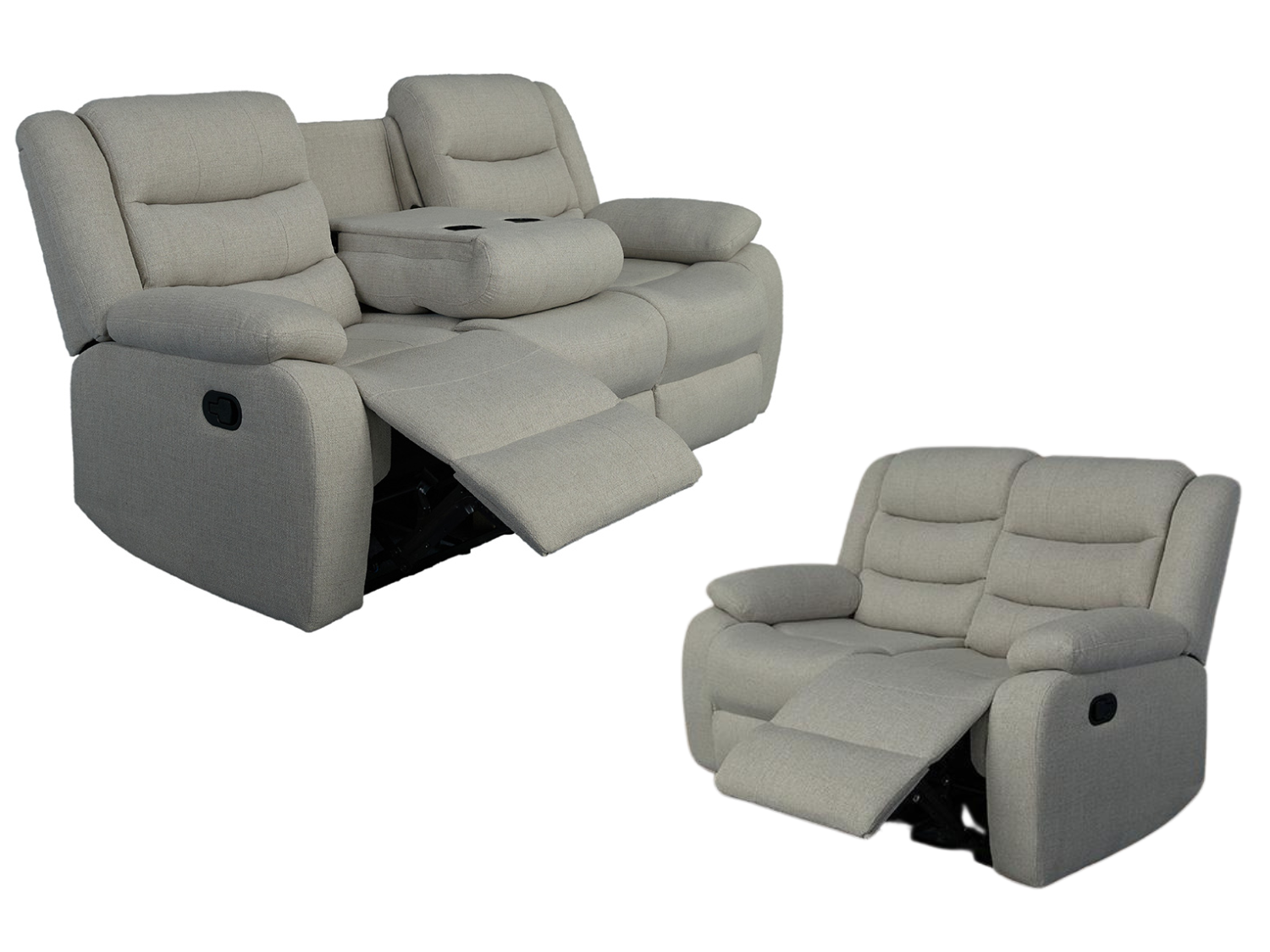 Rowan Manual Recliner Sofa Set