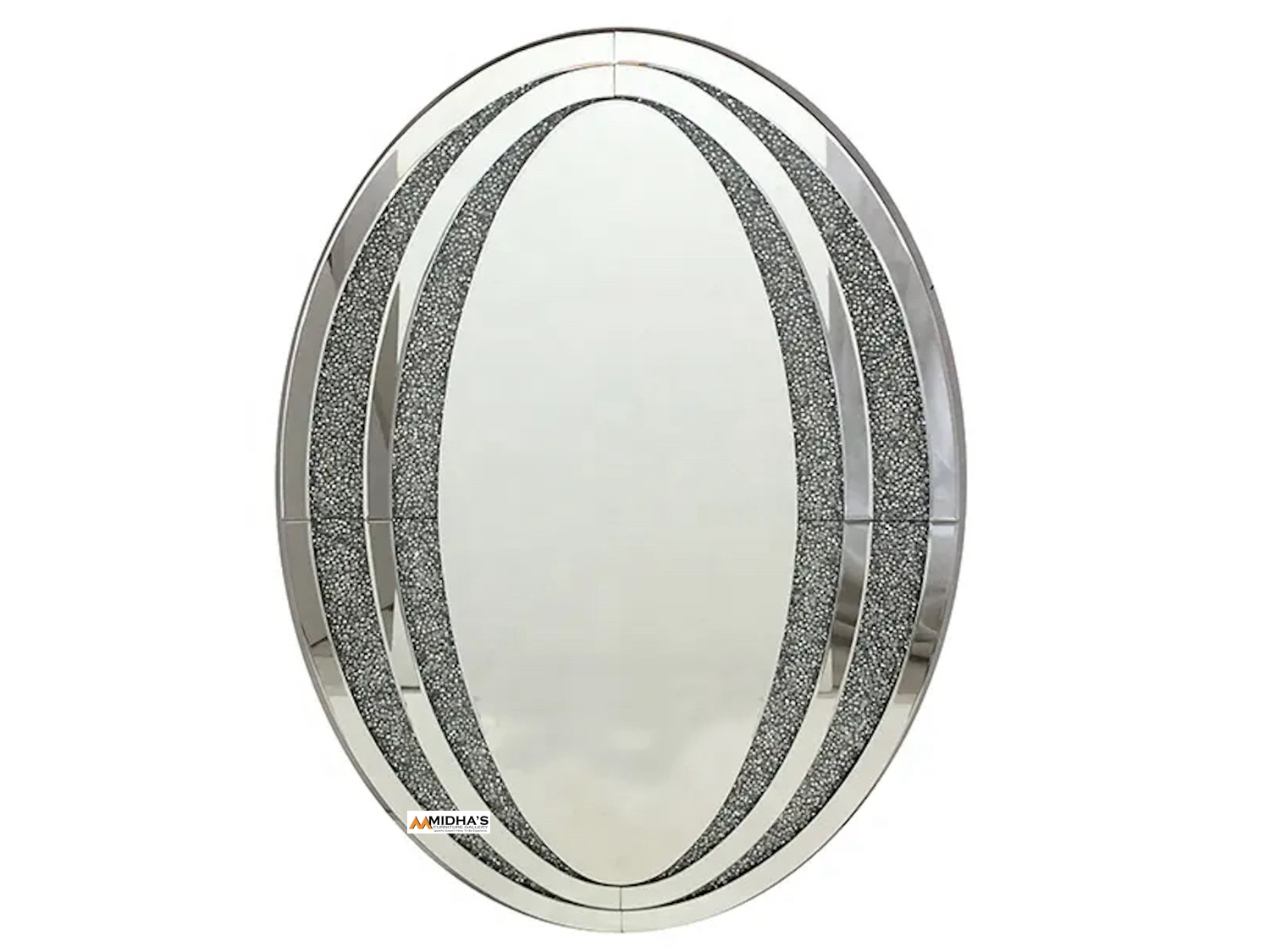 Oval Shaped Accent Mirror