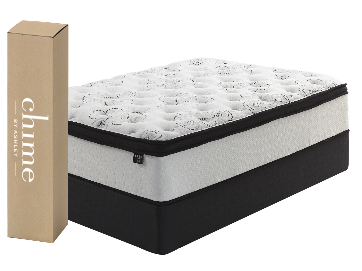 Chime 12 Inch Hybrid King Mattress in a Box