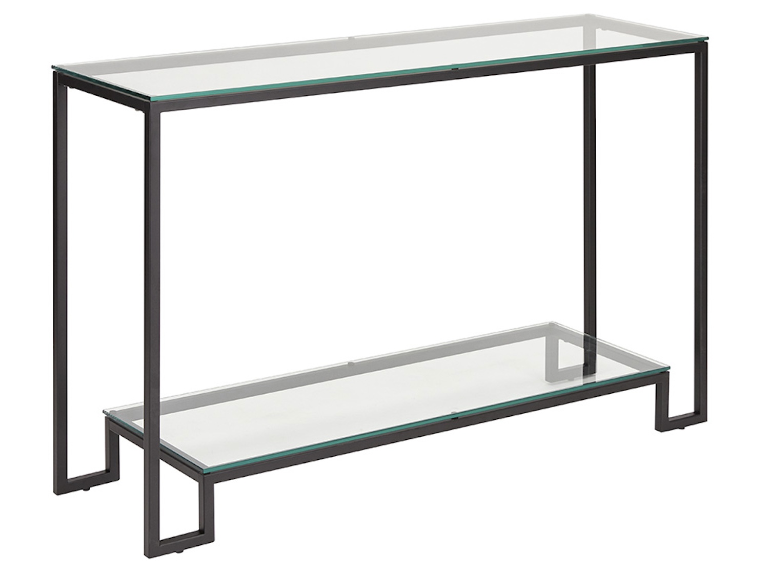 Krista Black Console Table