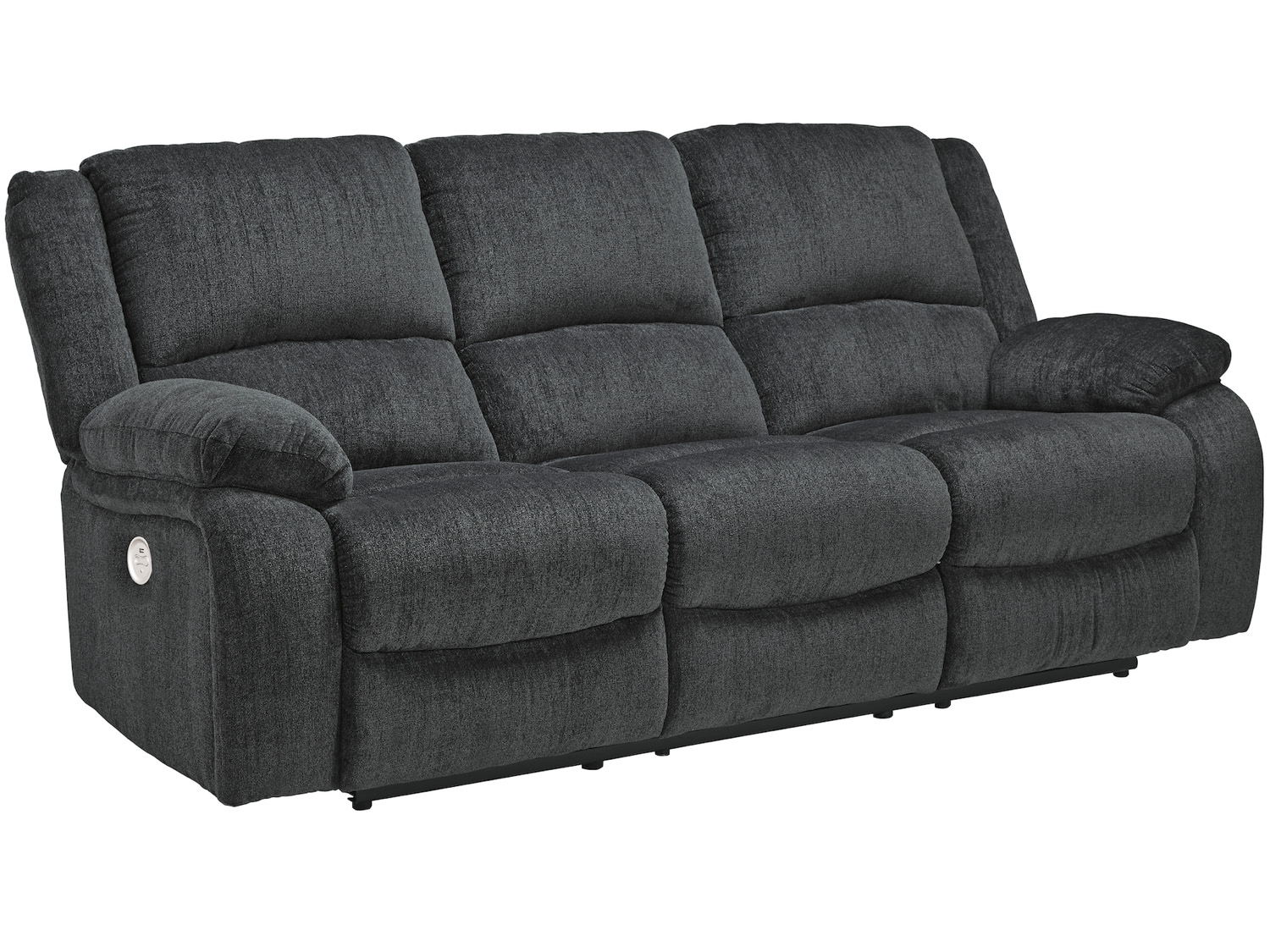 Draycoll Power Reclining Sofa (Slate)