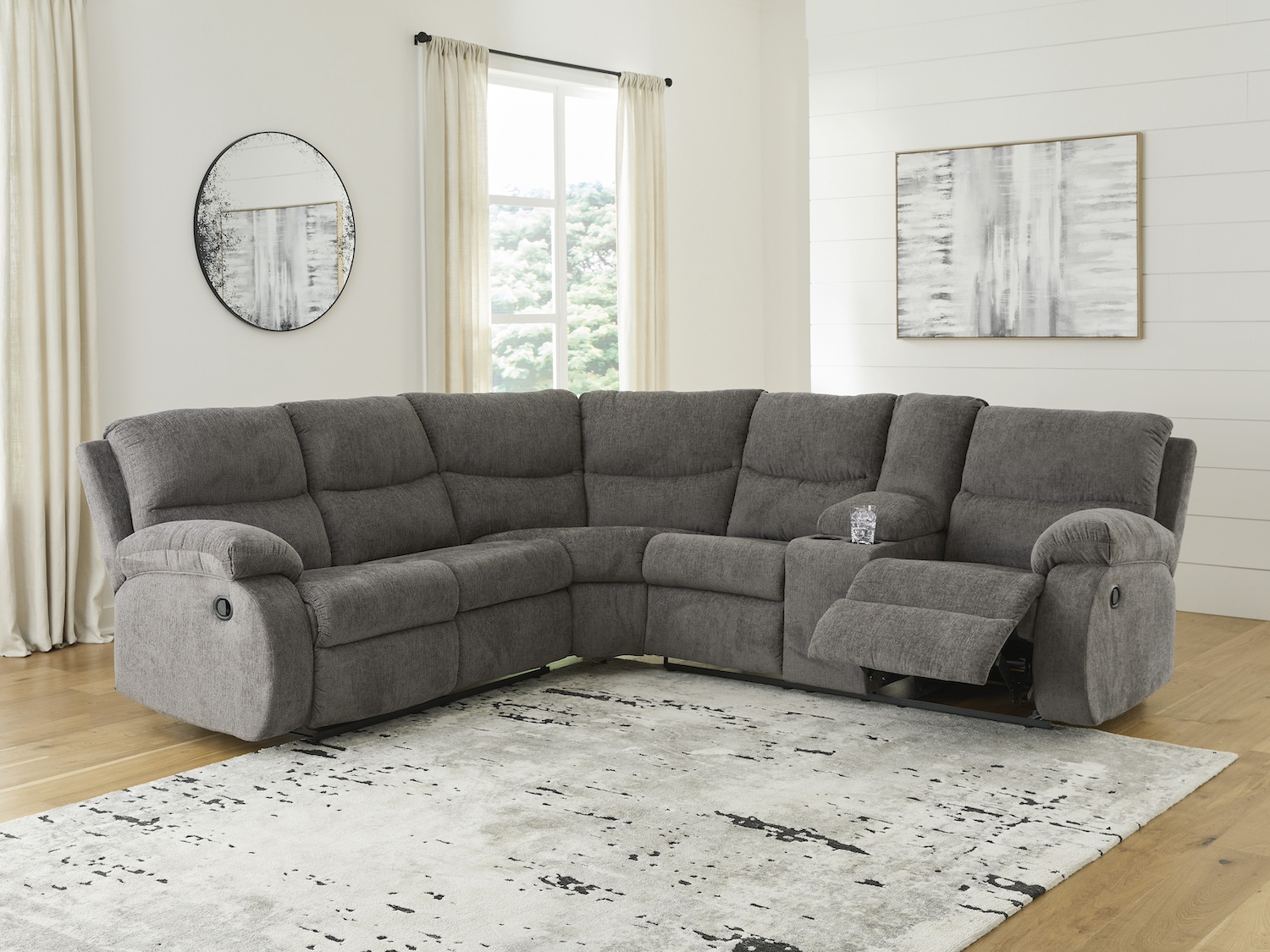 Museum 2-Piece Manual Reclining Sectional by Ashley
