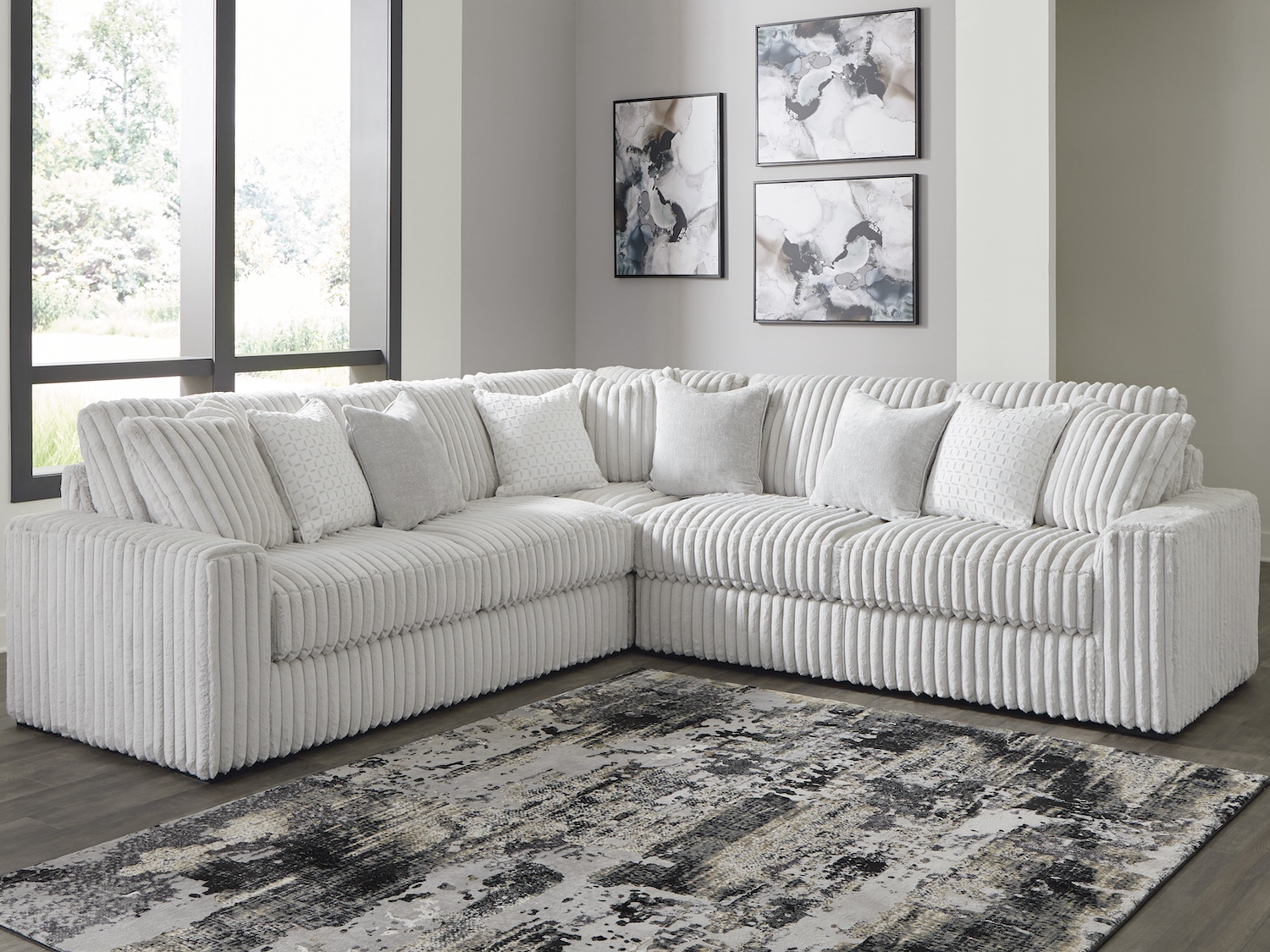 Stupendous 3-Piece Sectional by Ashley