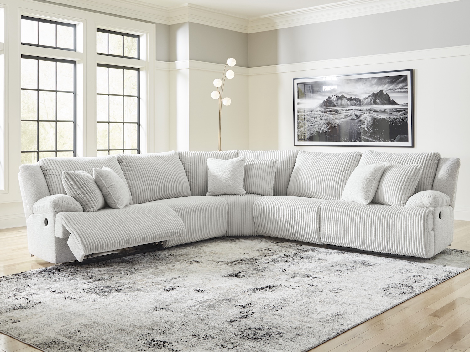 Top Tier 5-Piece Manual Reclining Sectional by Ashley