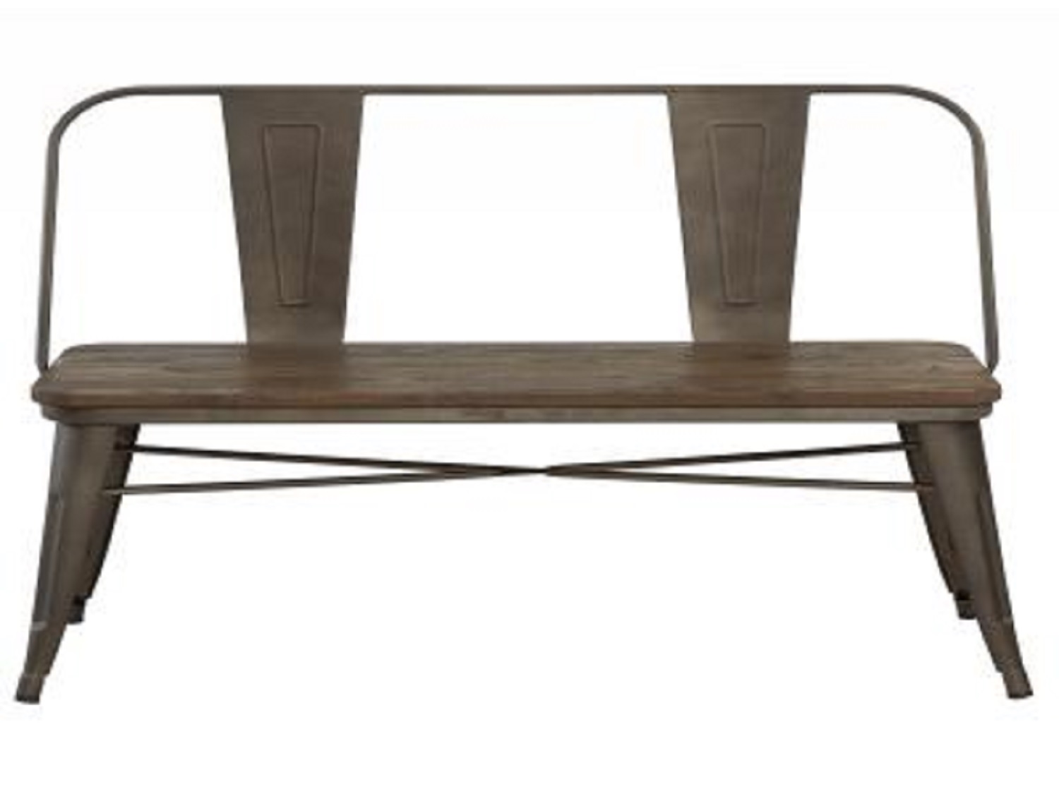 MODUS-DOUBLE BENCH-GUNMETAL