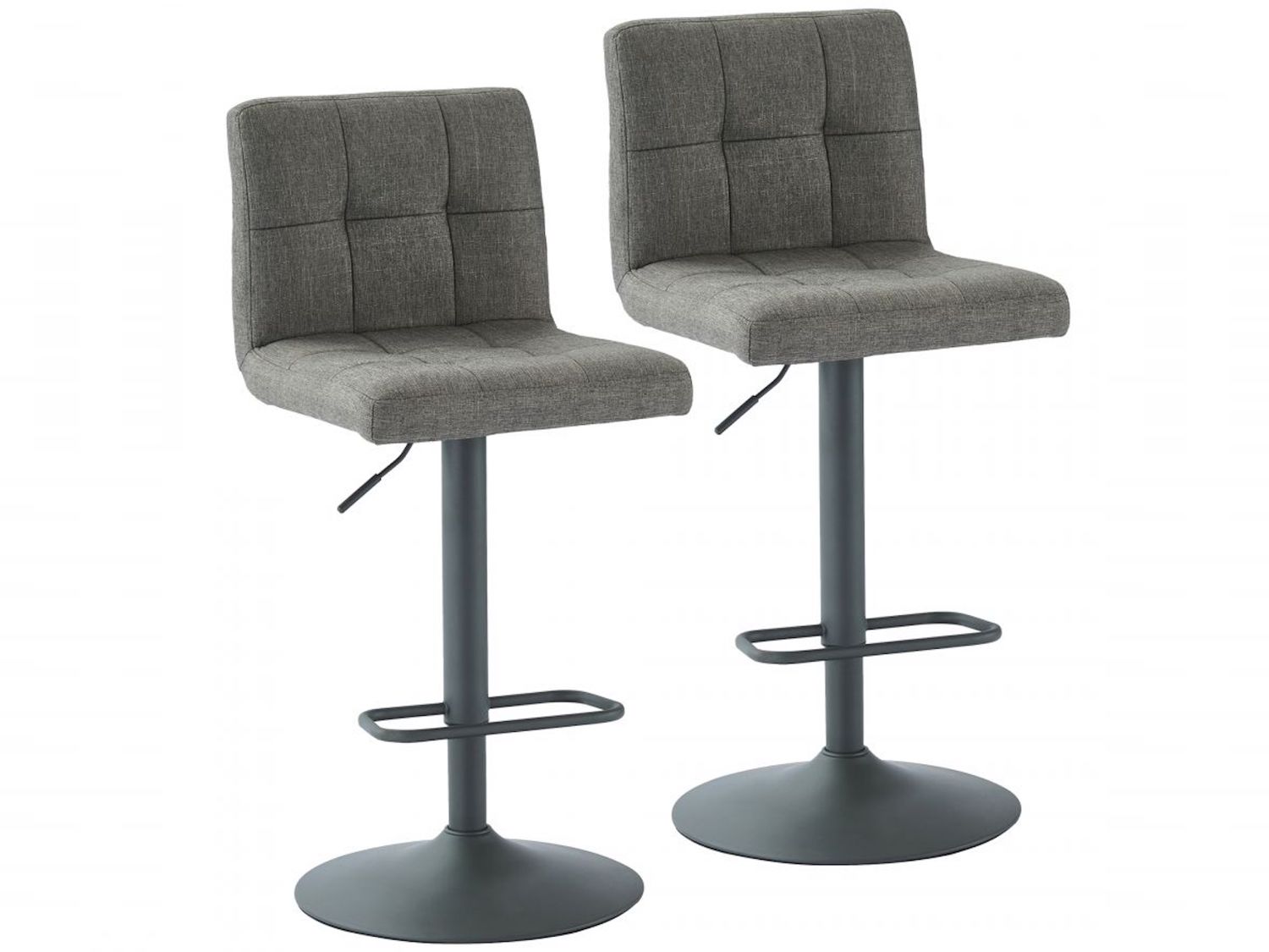 Sorb Air Lift Stool, set of 2 in Grey