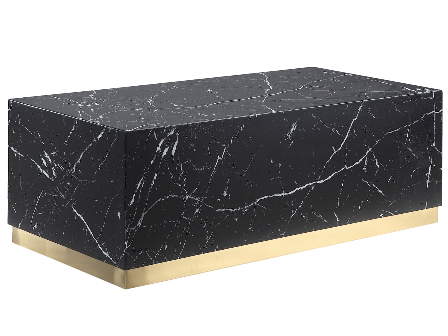 Astraia Coffee Table (Black & Gold)