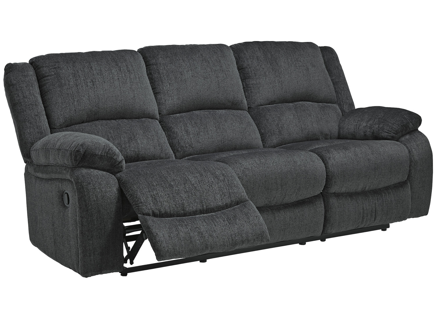 Ashley Draycoll Manual Reclining Sofa with Pull Tab Reclining Motion