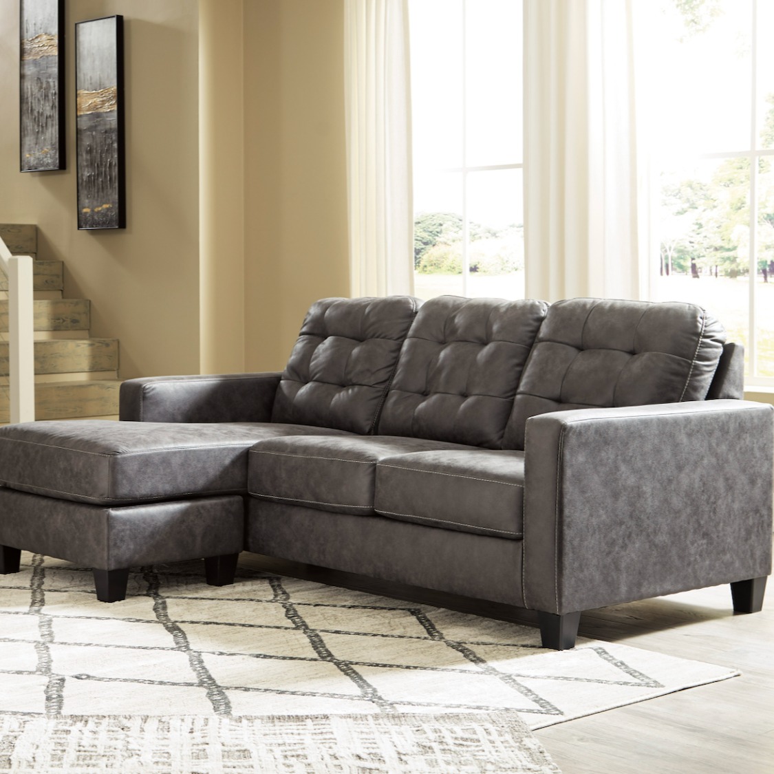 Venaldi Sofa Chaise by Ashley (Reversible)