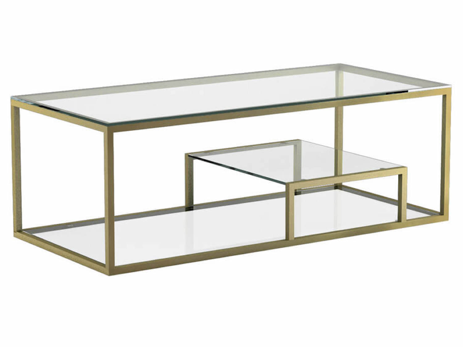Barolo Gold Coffee Table by Xcella
