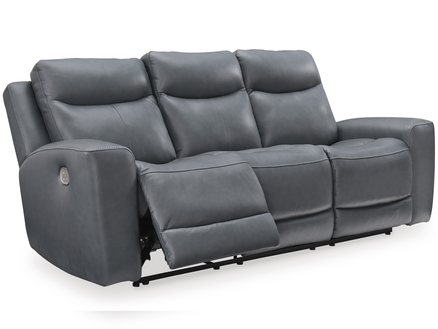 Mindanao Genuine Leather Power Reclining Sofa Only