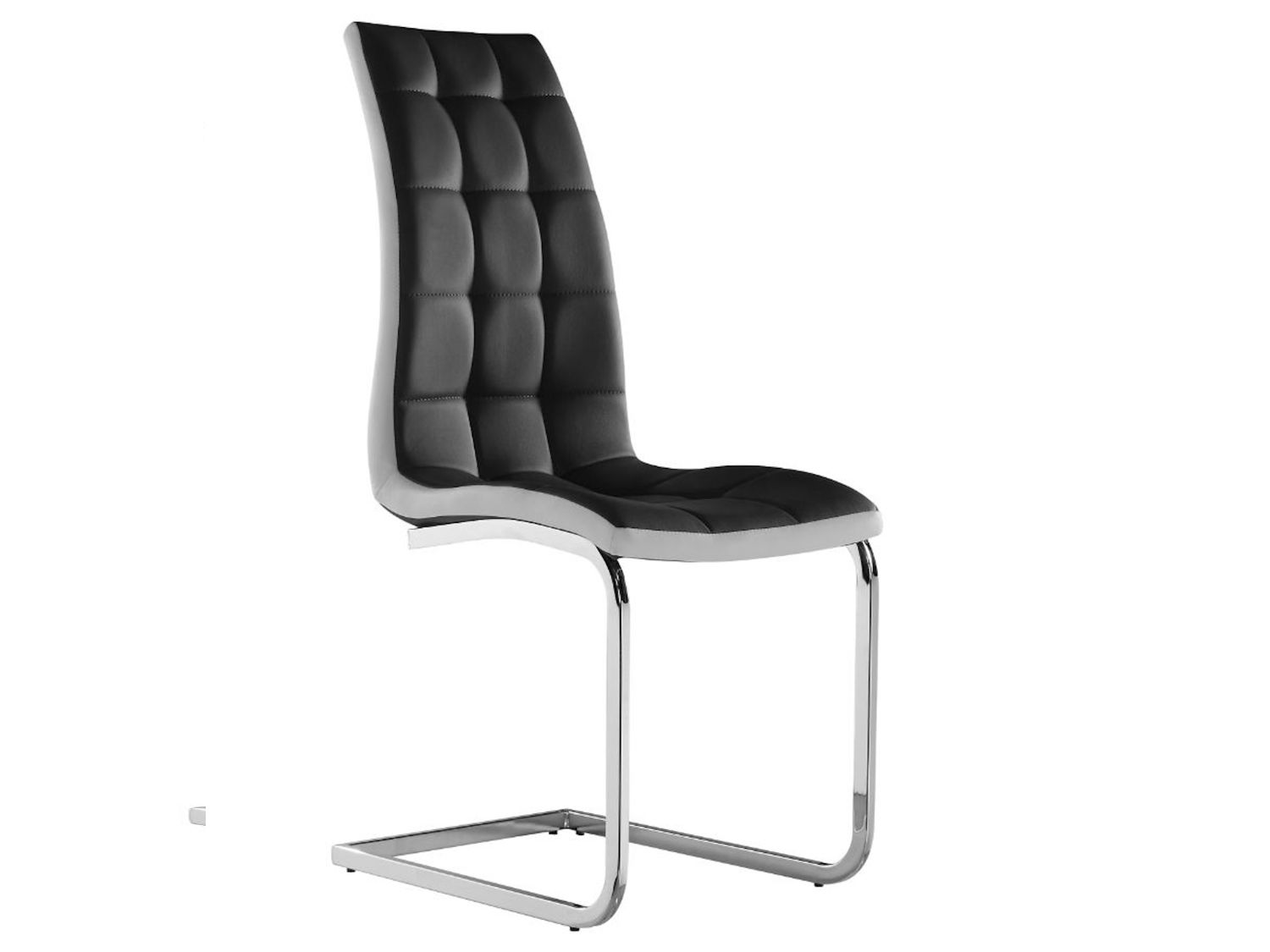 Texas Dining Chair (White & Black)