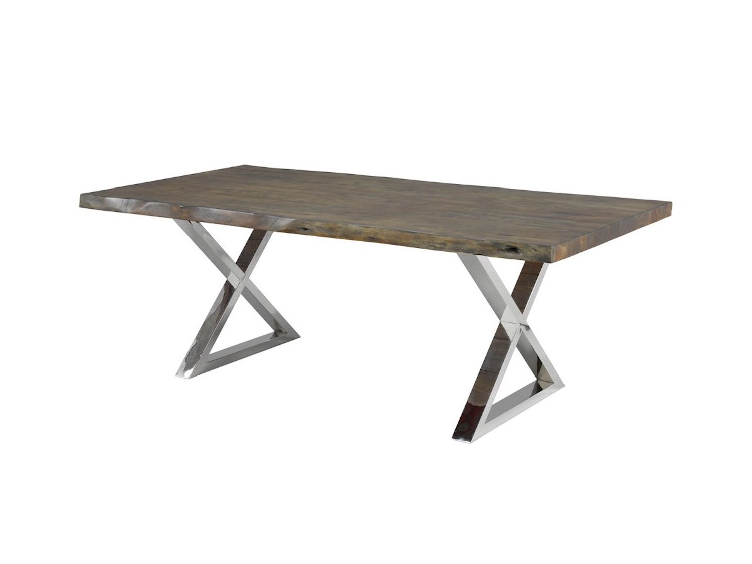 Organic Live Edge Acacia Dining Table 84